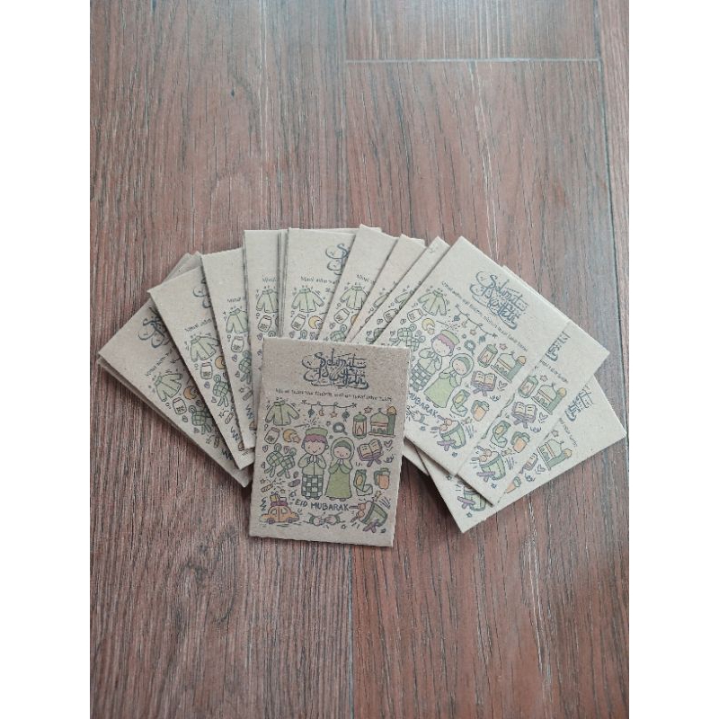 

Amplop rustic custom bahan kraft 150 gram