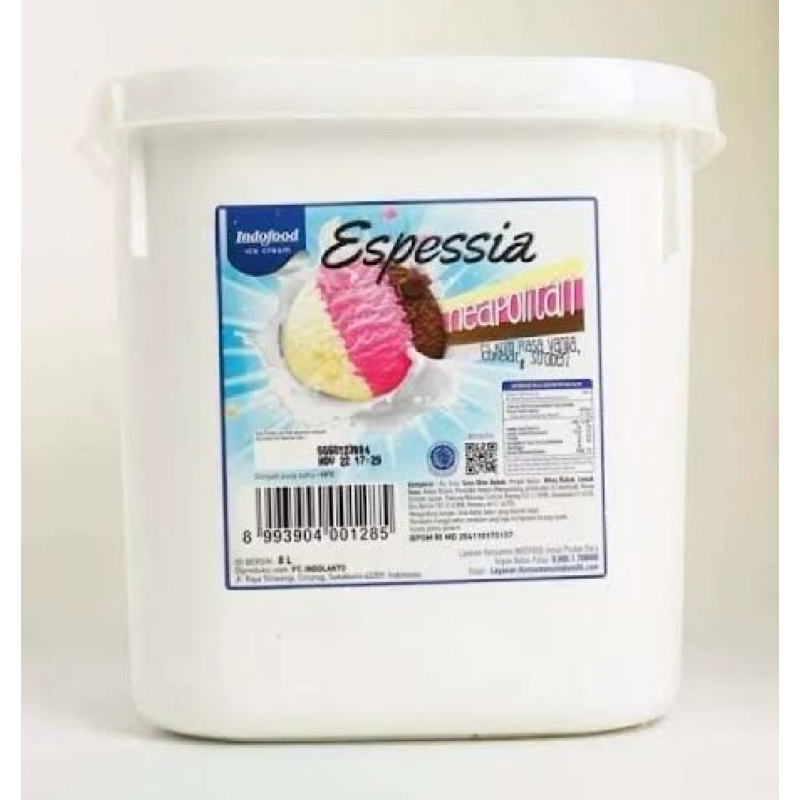 

Espessia 8 Liter Es krim Ice cream