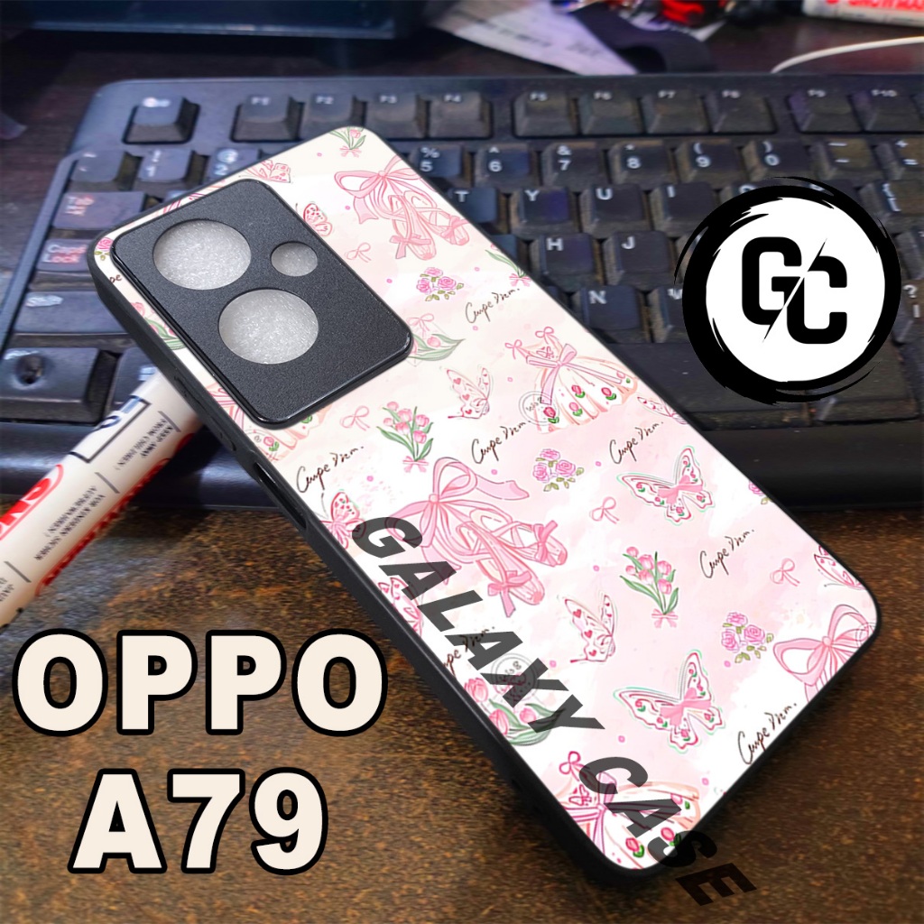case Hp OPPO A79/GC12/Motif CEWEK/softcase glossy OPPO A79 /Casing Oppo A79/kesing oppo A79/glitter