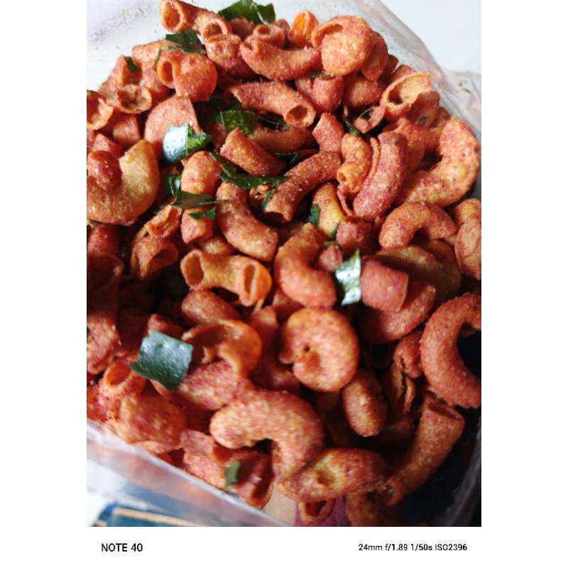

(1KG) MAKARONI CIKRUH PEDAS DAUN JERUK RENYAH - CITARASA SNACK