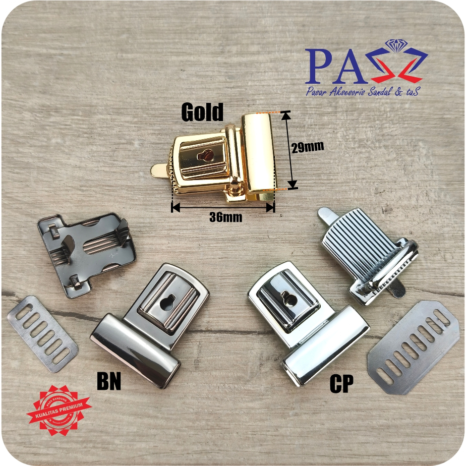 Kunci Tas Putar M1027 (Besi)