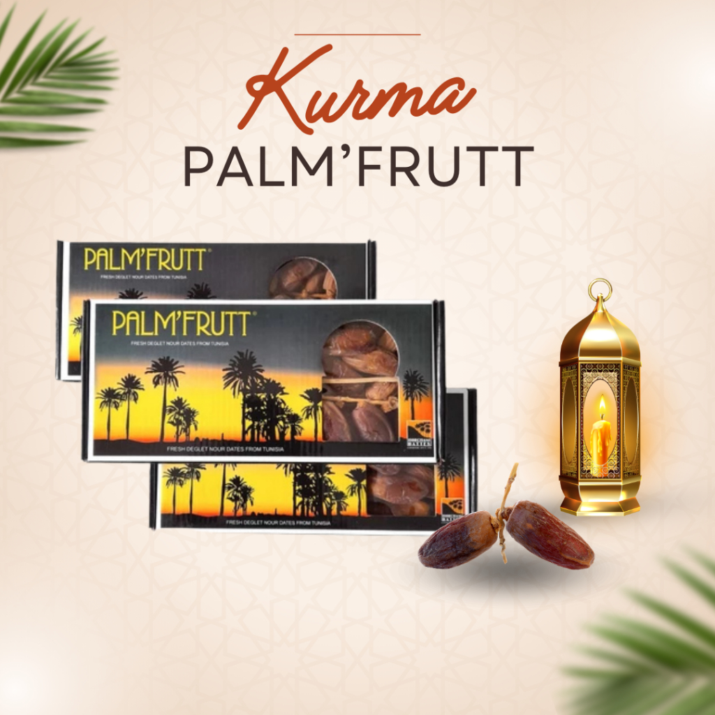 

Kurma Tangkai Tunisia Original Palm Fruif Box 500gr