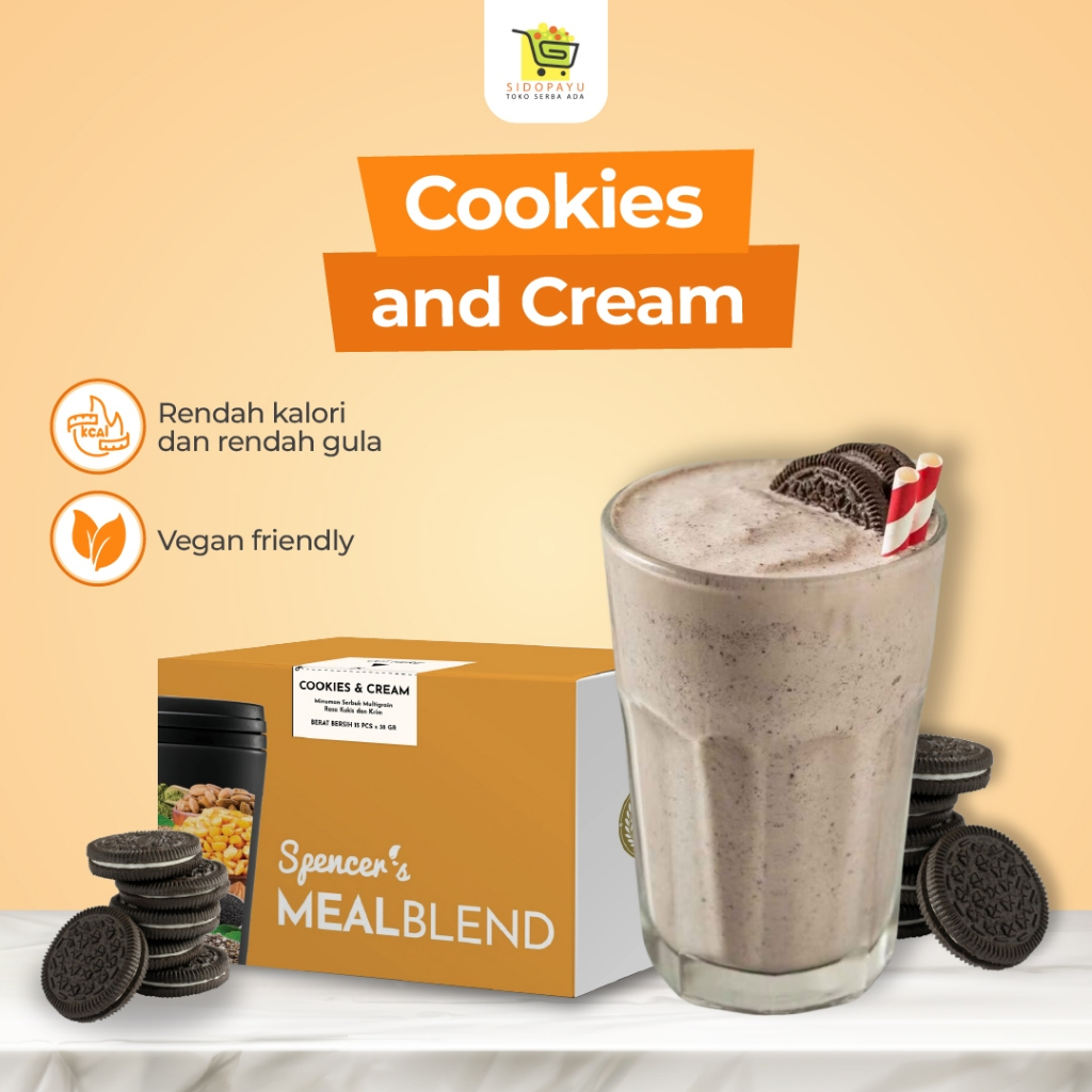 

Mealblend Cookies And Cream Spencers Multigrain Dari Chia Seeds 15gr Protein Rendah Gula