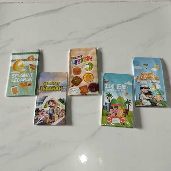 

NEWW Amplop Lebaran Idul Fitri (isi 100pcs) Amplop Karakter Angpao Lucu