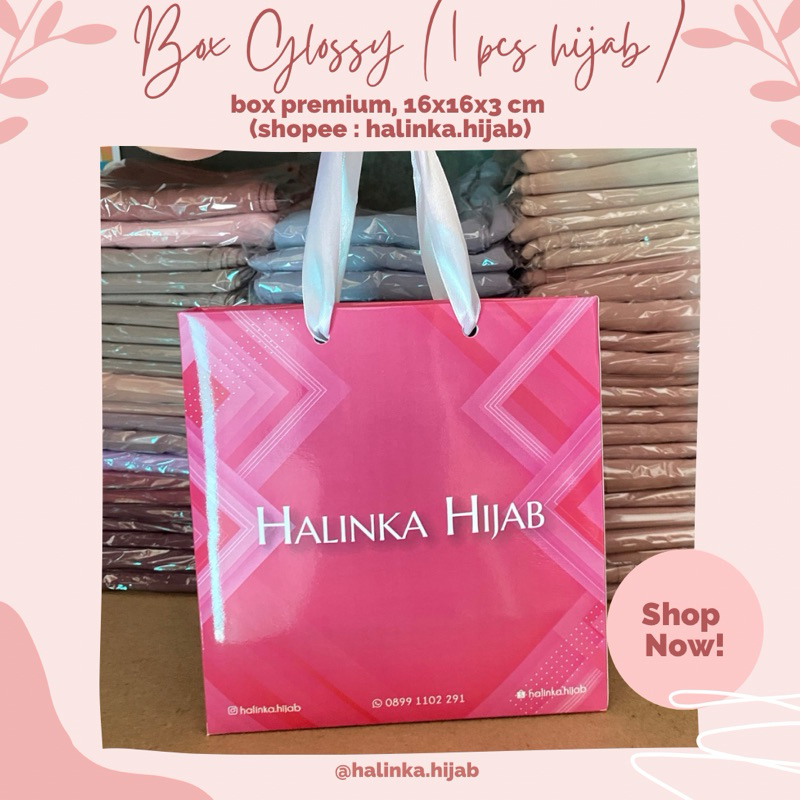 

Box hijab premium glossy by Halinka