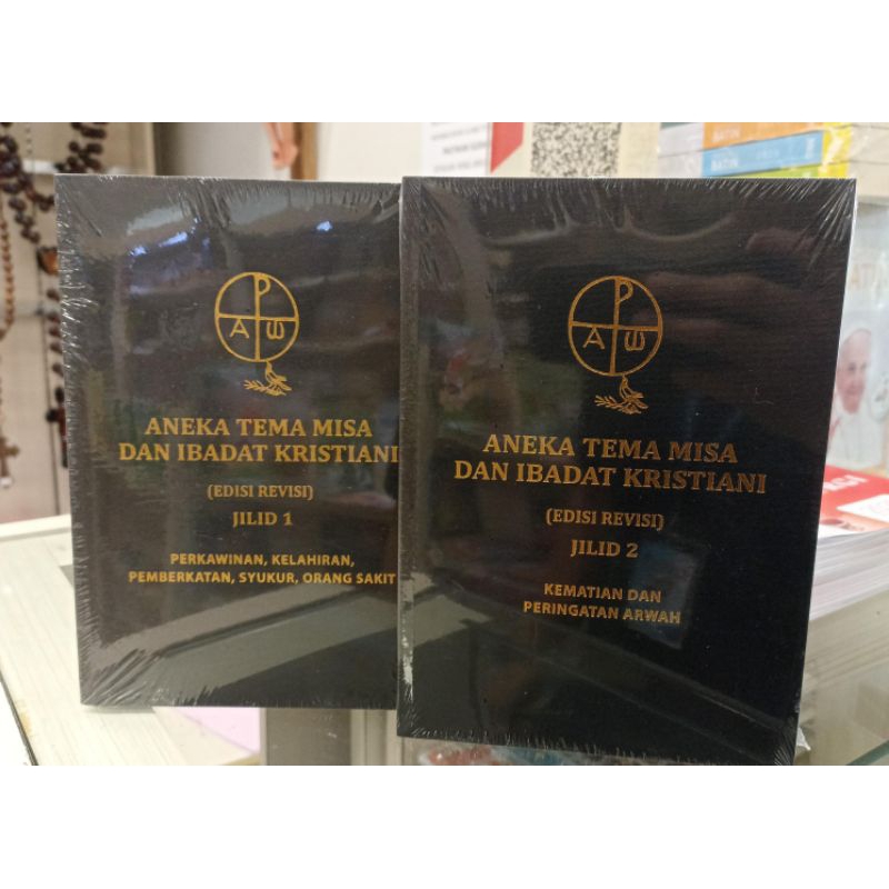 BUKU ANEKA TEMA MISA DAN IBADAT KRISTIANI Jilid 1&2 Edisi Revisi