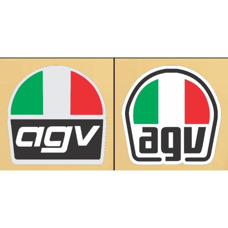 stiker cutting AGV sticker helm AGV