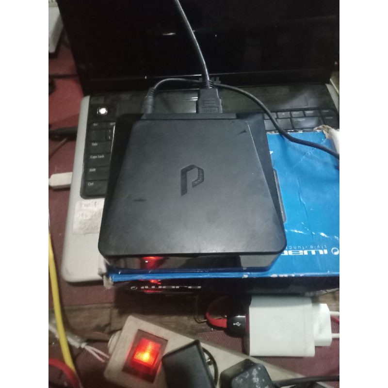 Stb Polytron smart tv PDB-F2 +adaptor versi tebel