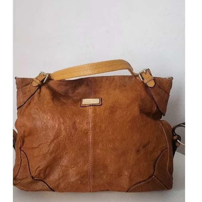 Tas Second Sisley original kulit asli