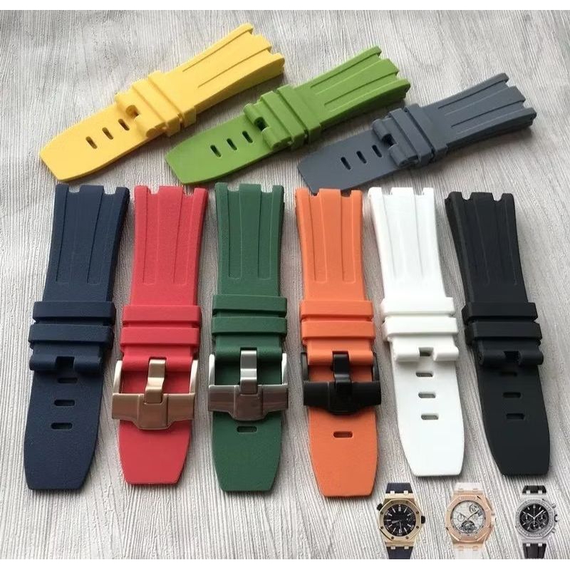 New Tali Jam Audemars Piguet/AP Strap Silicon Tebal Lembut Tali Jam Tangan Audemars Piguet AP Premiu
