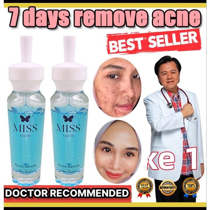 Acne Serum Wajah 24h Overnight Meringankan Acne Scar Esensi Jerawat - Ampuh Mengatasi Jerawat dan Ke