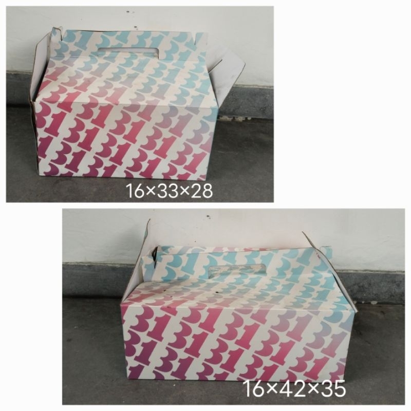 

BOX - BOX ICE CAKE BR BASKIN ROBBINS BOX KUE TENTENG KOTAK KUE