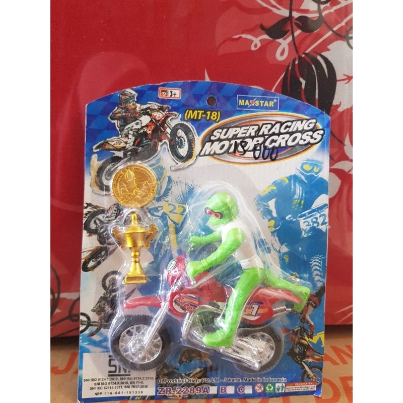 motor cross set kecil