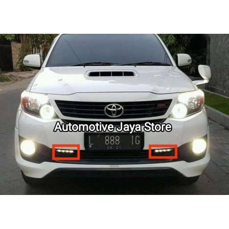 Lampu DRL Daytime Grand Fortuner TRD 2012-2015 Original Toyota