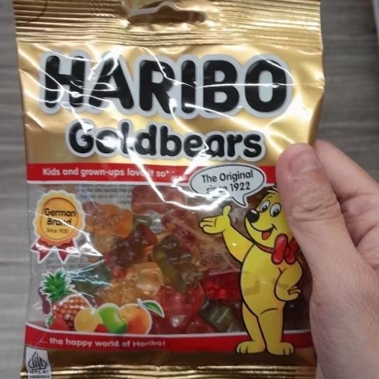 

Haribo Goldbears gummy permen IMPORT 80gr