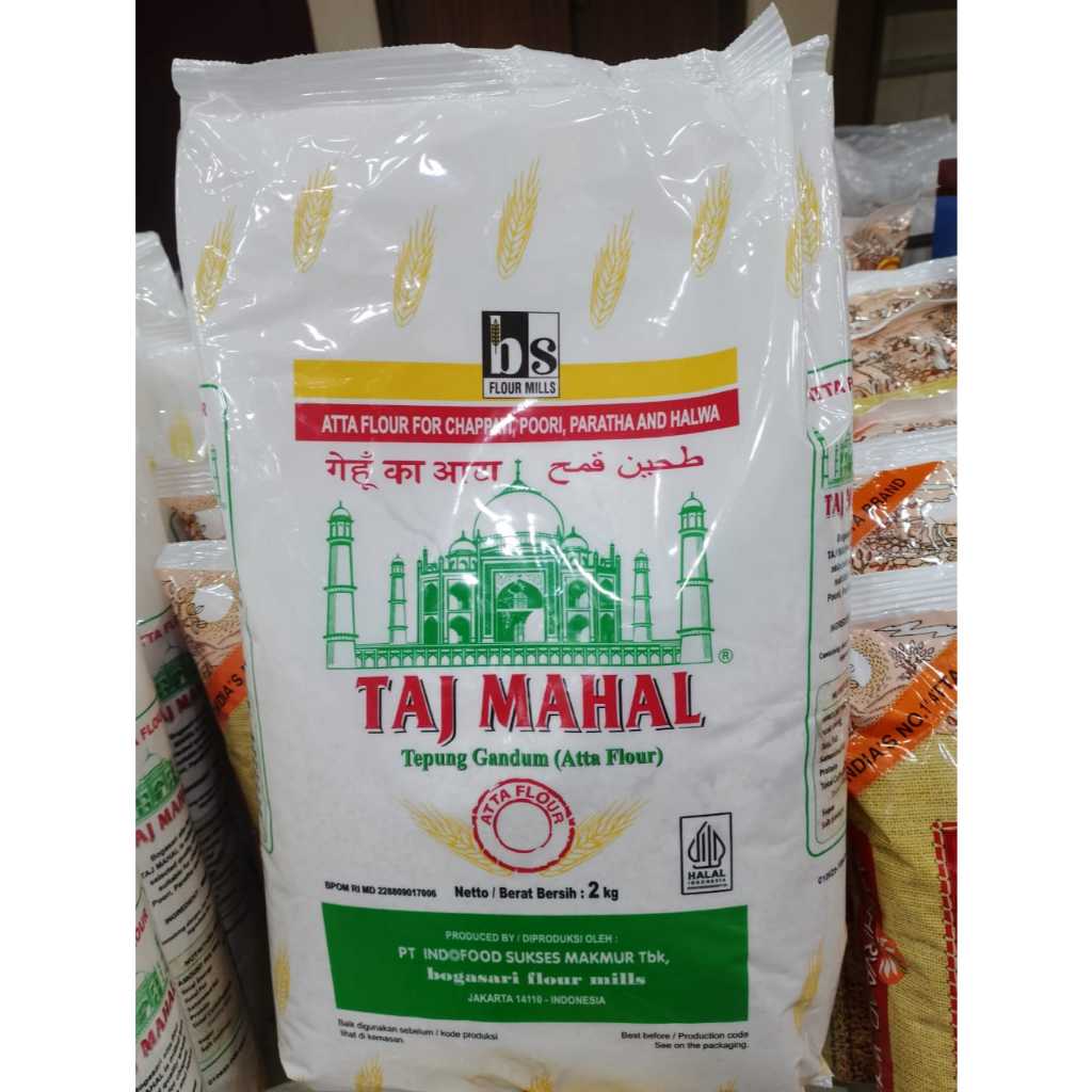 

Taj Mahal Tepung Gandum (Atta Flour) 2 kg