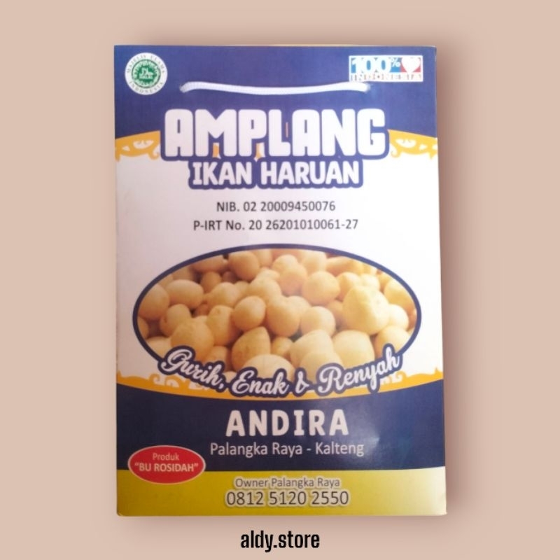 

Amplang Ikan Haruan / Ikan Gabus Khas Kalimantan