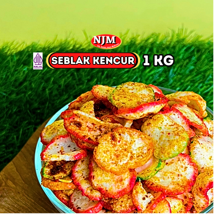 

NJM - KERUPUK SEBLAK KOIN KENCUR SUPER PEDAS 1000GR (1KG)