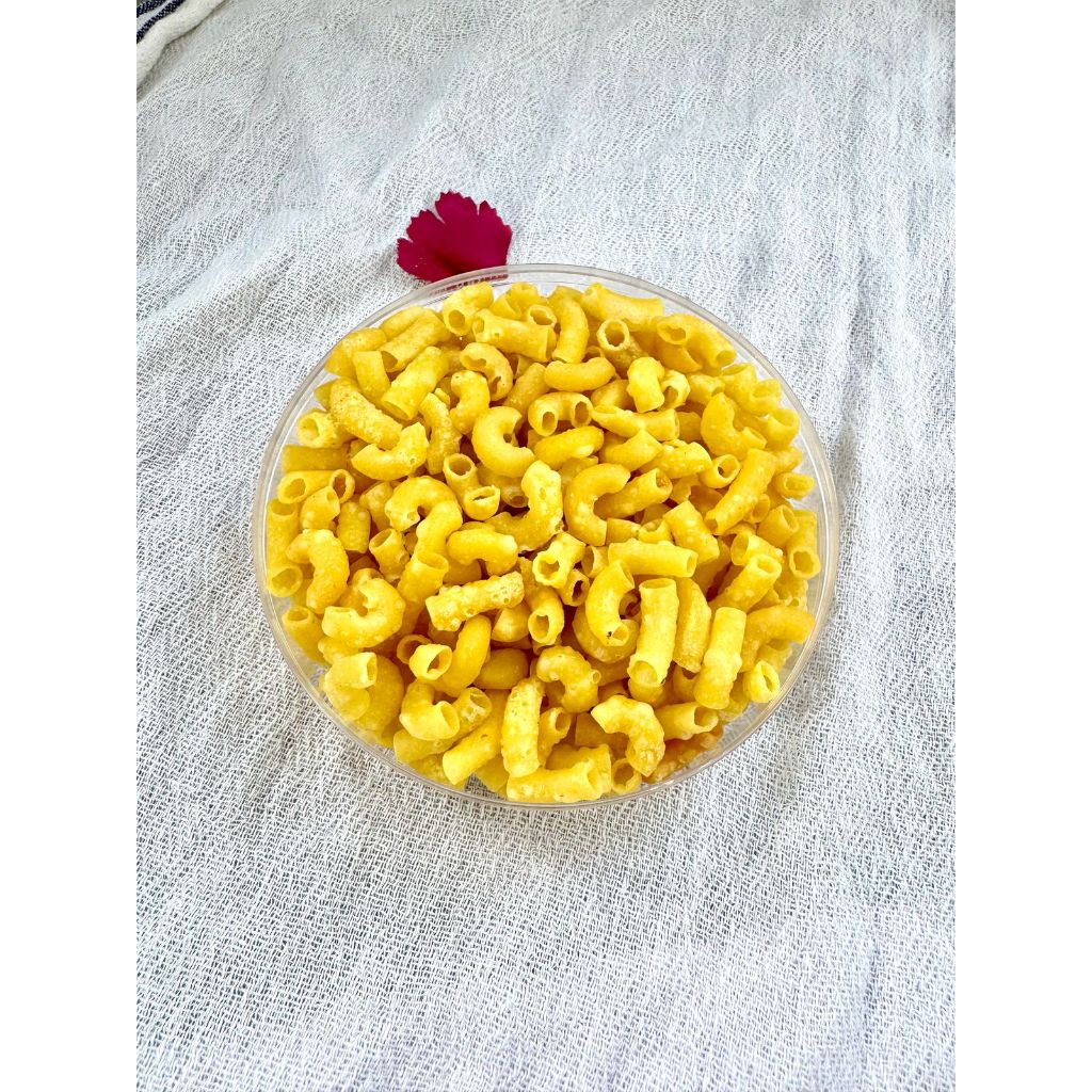 

PROMO 2 TOPLES MAKARONI ORI ASIN GARING 100 GRAM / MAKARONI ORI / KEMASAN TOPLES MIKA