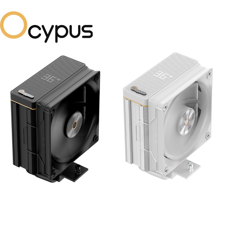 OCYPUS IOTA A40 - CPU Cooler Display LCD HSF 4 Heat Pipes Black White - iota a40 a-40 - Iota A40 WH 