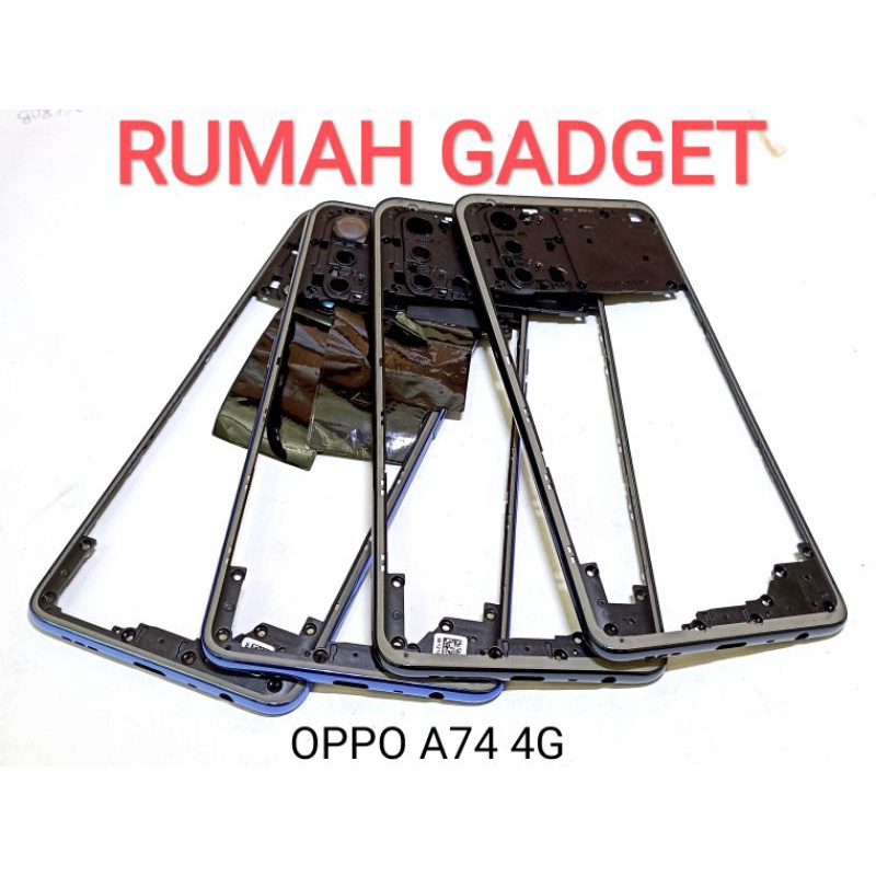 BAZEL TULANG TENGAH OPPO A74 4G TUTUP MESIN