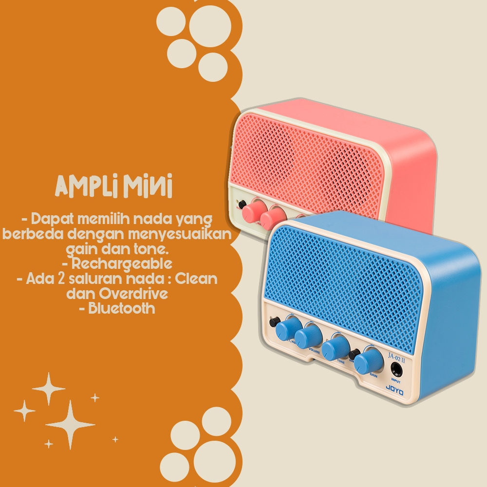 Joyo Ampli Mini Speaker Bluetooth JA 02