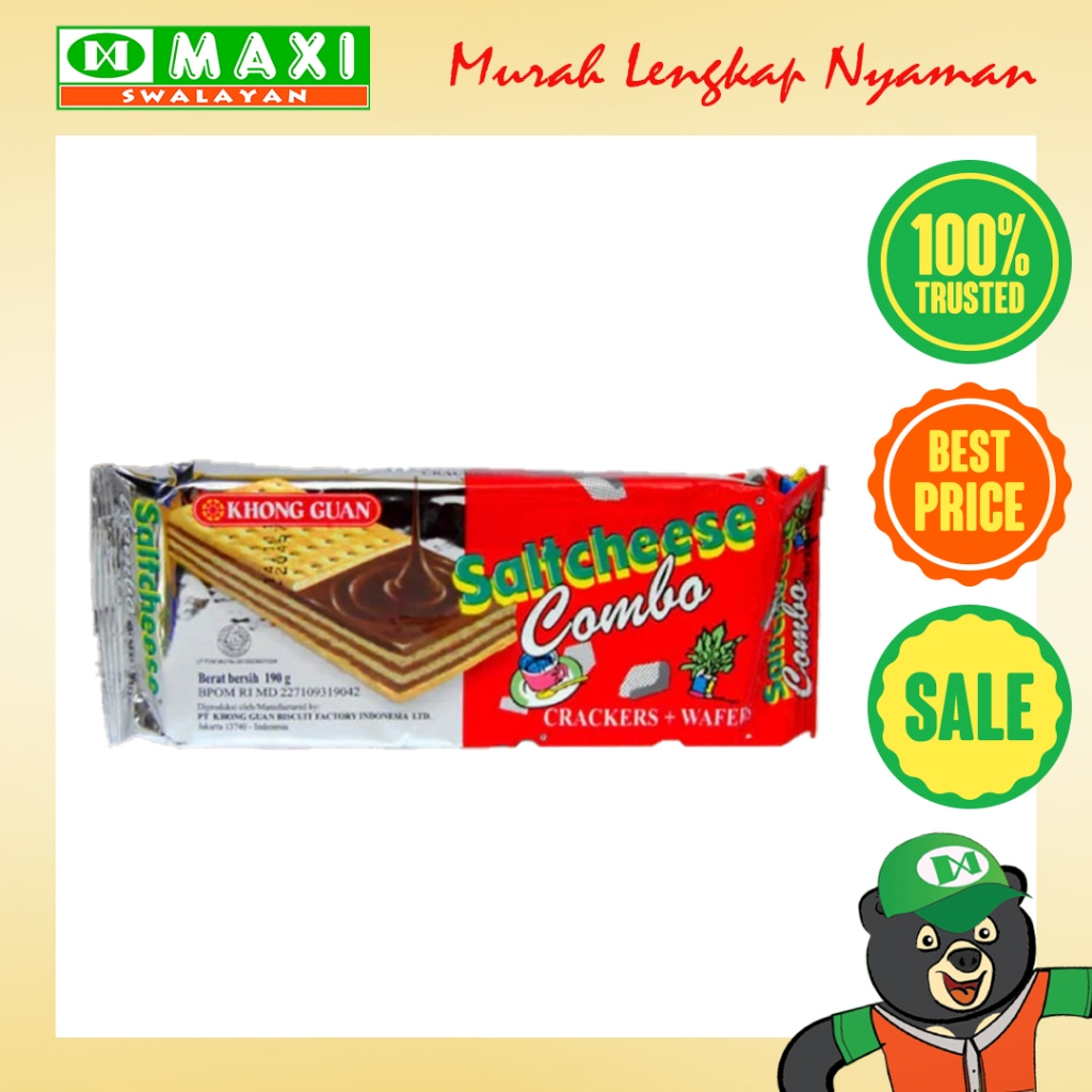 

KHONG GUAN Saltcheese Combo 168gr
