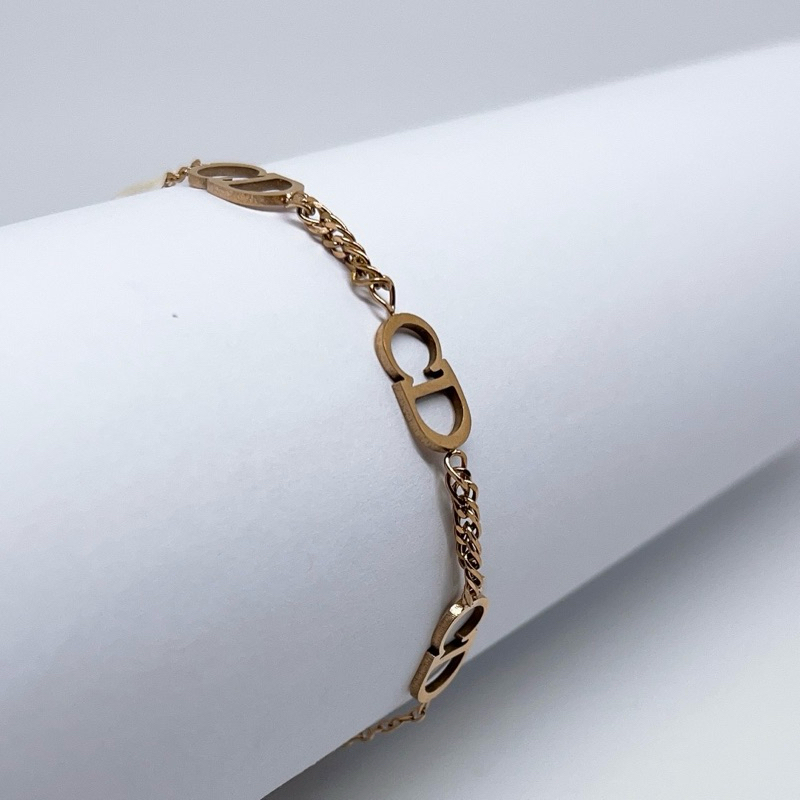 [Haycee Jewelry] Gelang Tangan CD - Rose Gold