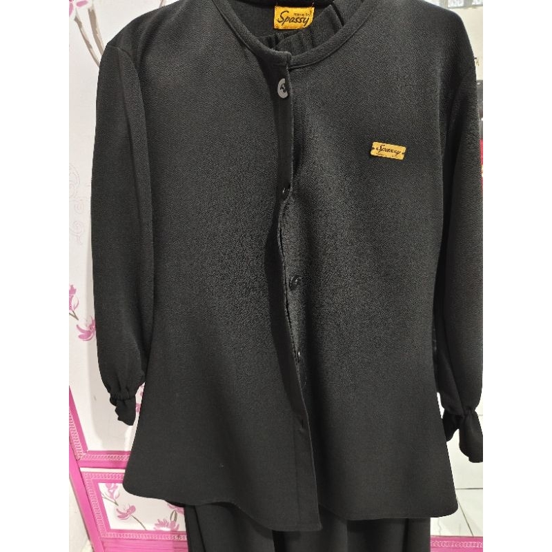 Preloved One Set Spassy warna Black