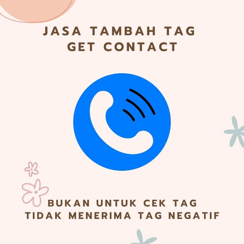 JASA tambah tag getcontact get contact jasa tag