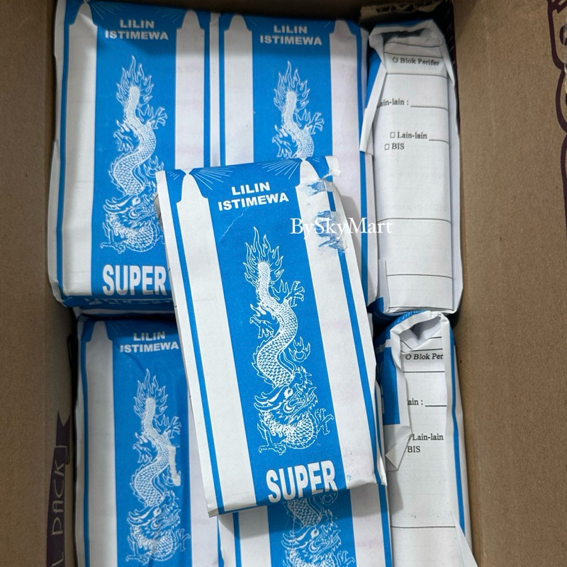 Lilin Putih Istimewa Super - Lilin Batang Putih | Lilin Mati Lampu