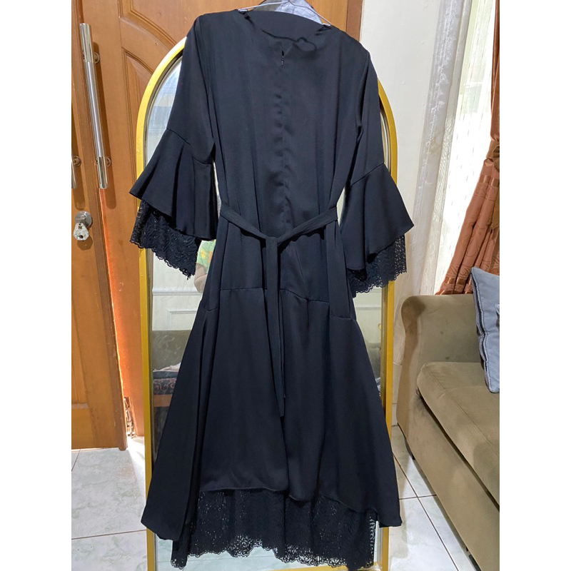 Preloved 4Season Hijab Abaya @200