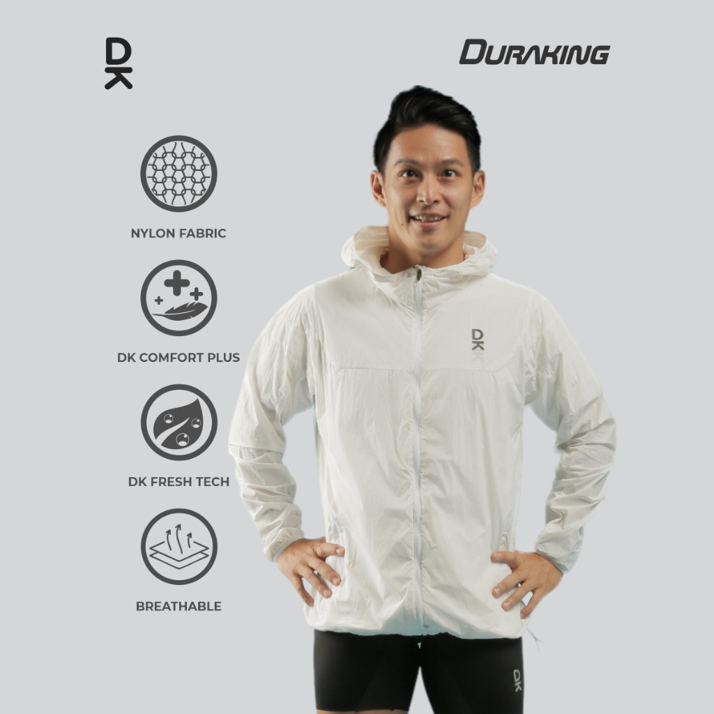 BESTPROMO DURAKING JAKET WINDBREAKER PRIA NYLON - AEROSHIELD