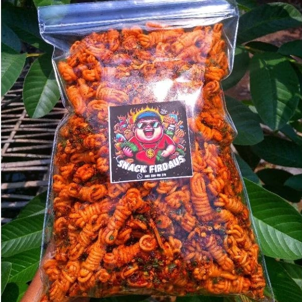 

PAKET 5 KG mie gulung pedas Dau jeruk.