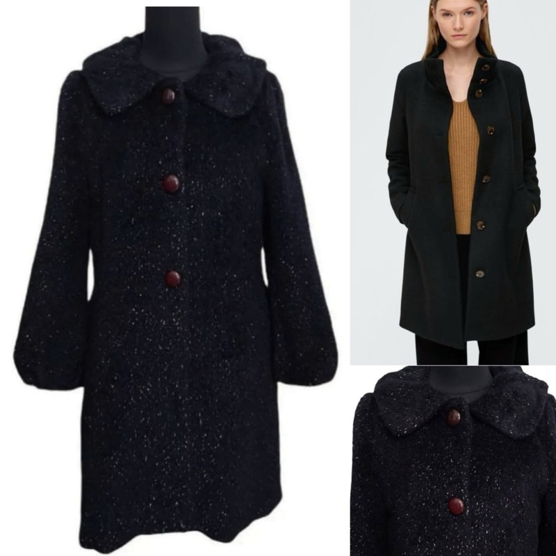 Preloved Wool Coat F CASTET