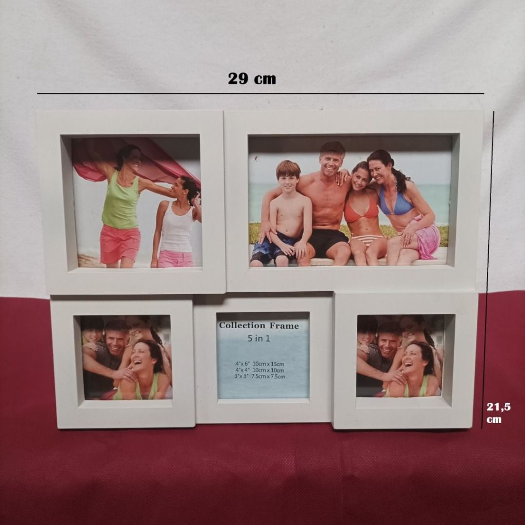 Photo frame Bingkai foto susun isi 5