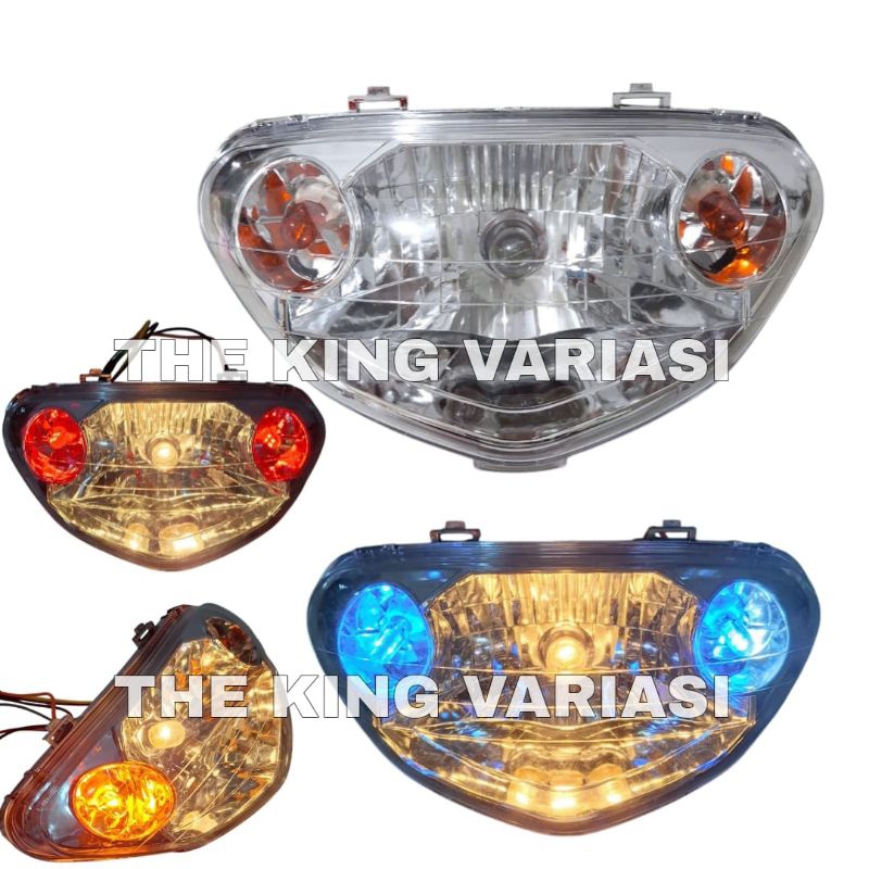 HEADLAMP MIO SPORTY 2 IN 1 PLUS LAMPU / REFLETOR MOTOR MIO SPORTY PLUS LAMPU / LAMPU REFLETOR MIO SP