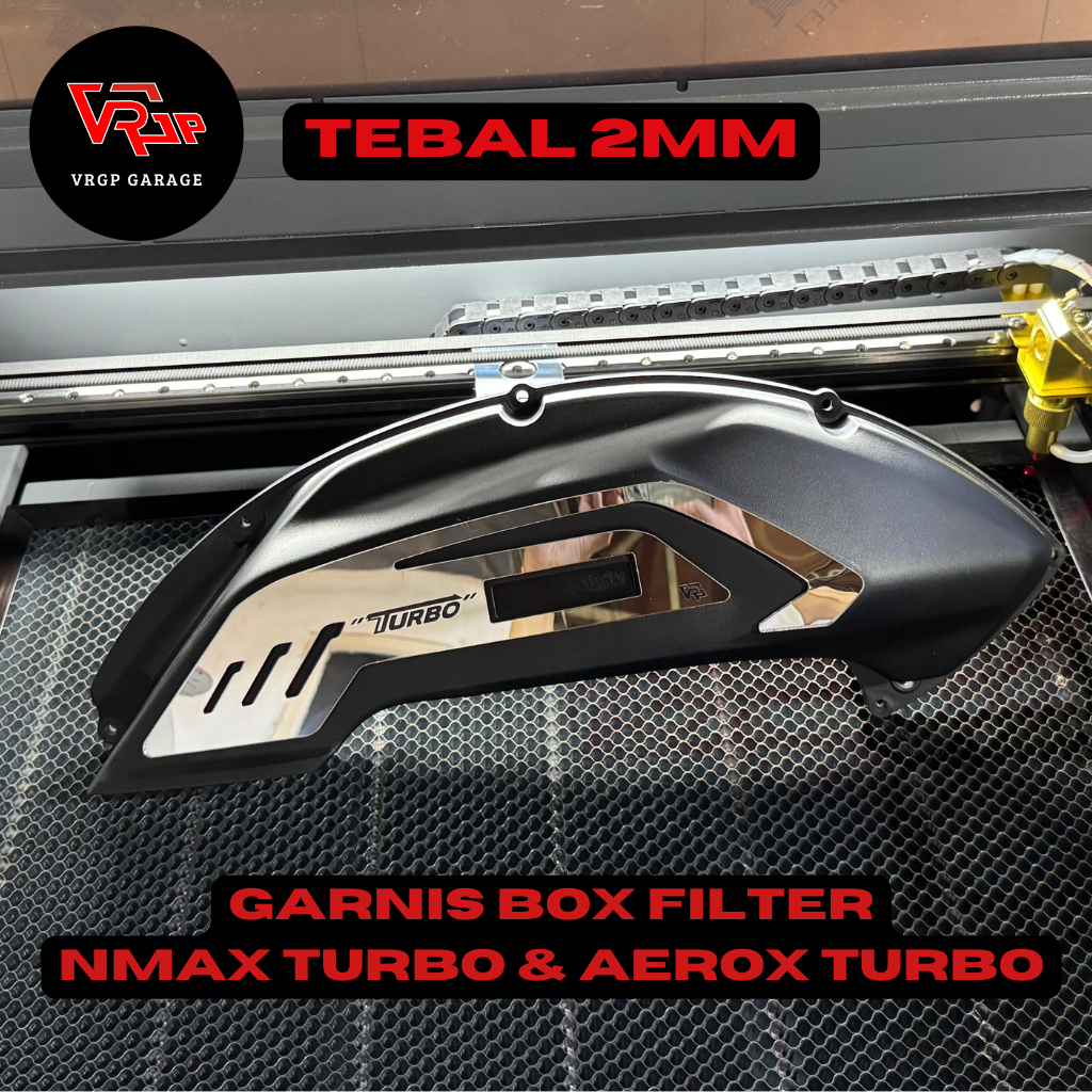 VRGP Garnis Box Filter Aerox Turbo Nmax Turbo/ Cover Garnish Box Filter Nmax Aerox Turbo SELAIN TURB