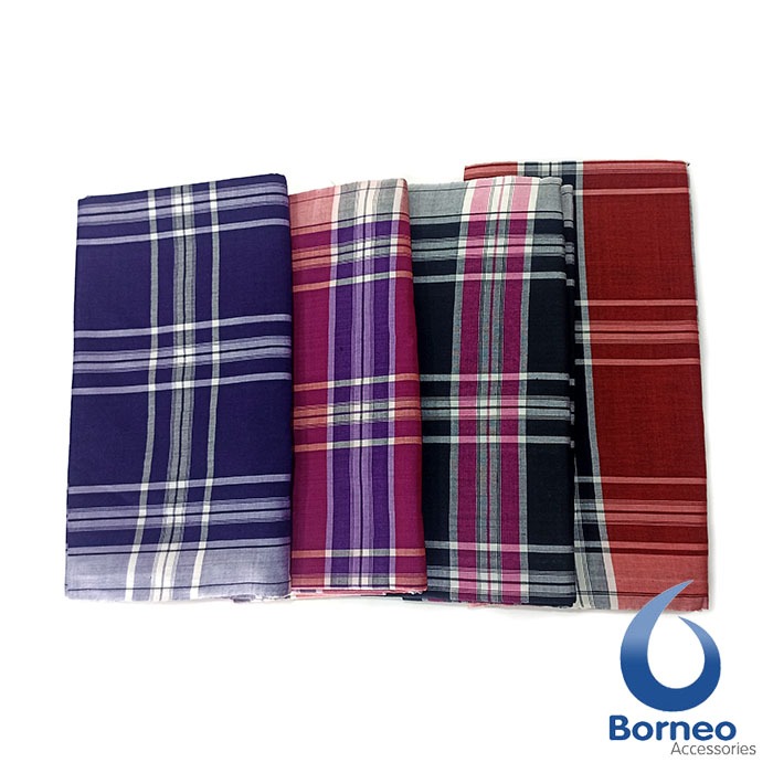 Sarung Tenun Asli Samarinda Motif Belang Hatta