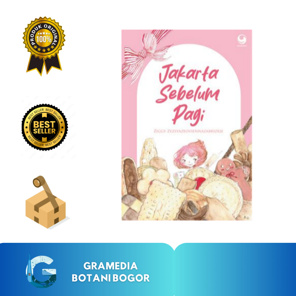 Gramedia Bogor -  Novel Jakarta Sebelum Pagi  (New Edition)