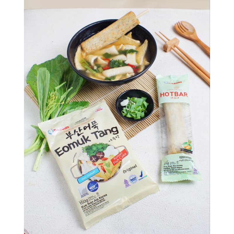

(Halal, Lezat) DASONI - BUNDLE Odeng dengan Bumbu + Hotbar (Sayur) - Jajanan Korea