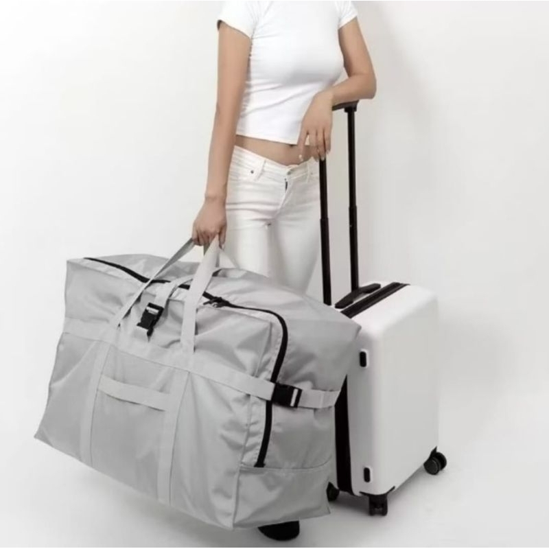 Original Tas Travel Jumbo Tebal Anti air Travel Bag Capacity Tas Koper Tas Pakaian Jumbo