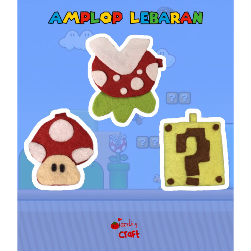 

amplop lebaran >super mario edition<