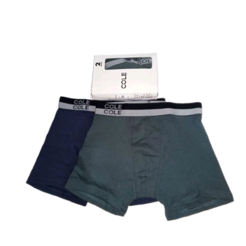 Boxer Cole isi 2 Celana Dalam Pria size L