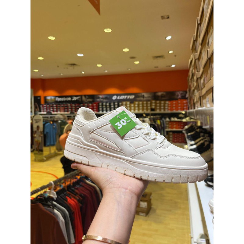 DISKON DIADORA MORTY CASUAL WHITE BEIGE ORIGINAL STORE