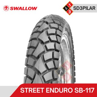 BAN LUAR DEPAN MOTOR MATIC 80/90-14 SWALLOW STREET ENDURO SEMI TRAIL SB117 TUBETYPE GARANSI KELUARAN
