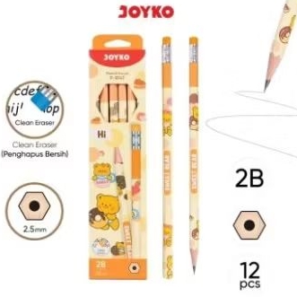 

Pensil 2B Joyko P-8147 Sweet Bear (12pcs)