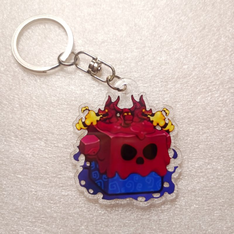 ganci akrilik Venom Blox Fruits / keychain gantungan kunci Venom Blox Fruits