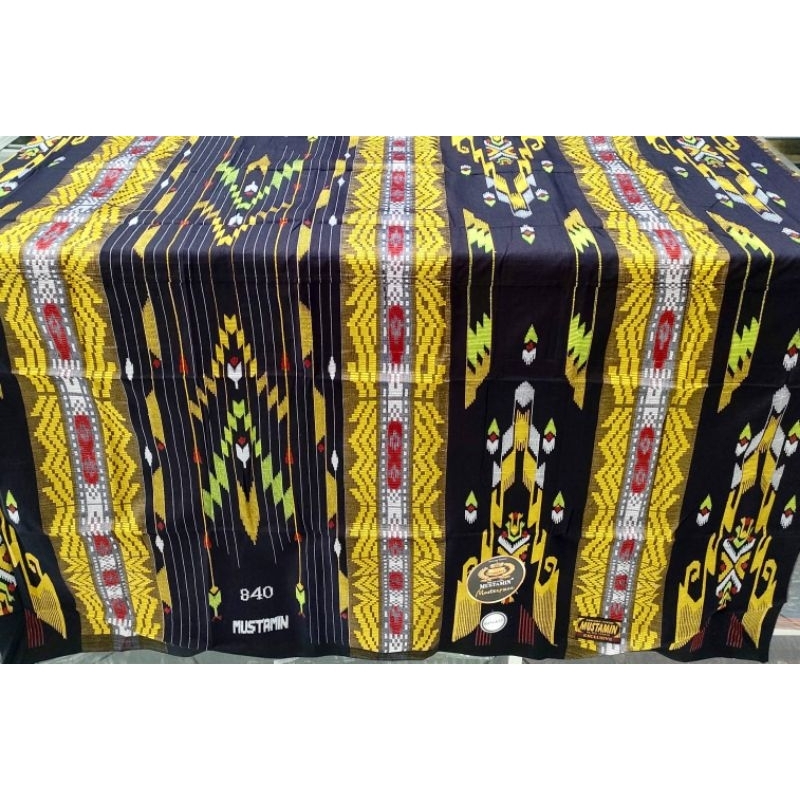 COD / SARUNG MUSTAMIN MASTERPIECE 840 TYPE SGE & SIC FULL SUTRA ori by MUSTAMIN (N)