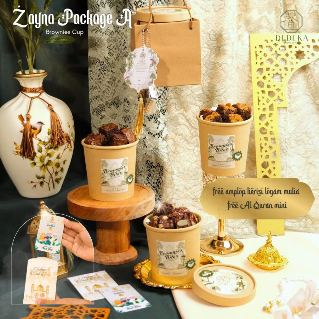 

Fudgy Brownies Cup Hampers Lebaran Premium Gift/Zayna Package/Ramadhan Hampers